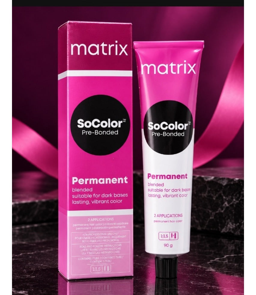 Matrix SoColor Pre-Bonded Permanent Hair Colour - 90 ml (verify tube) product image - Venus Store
