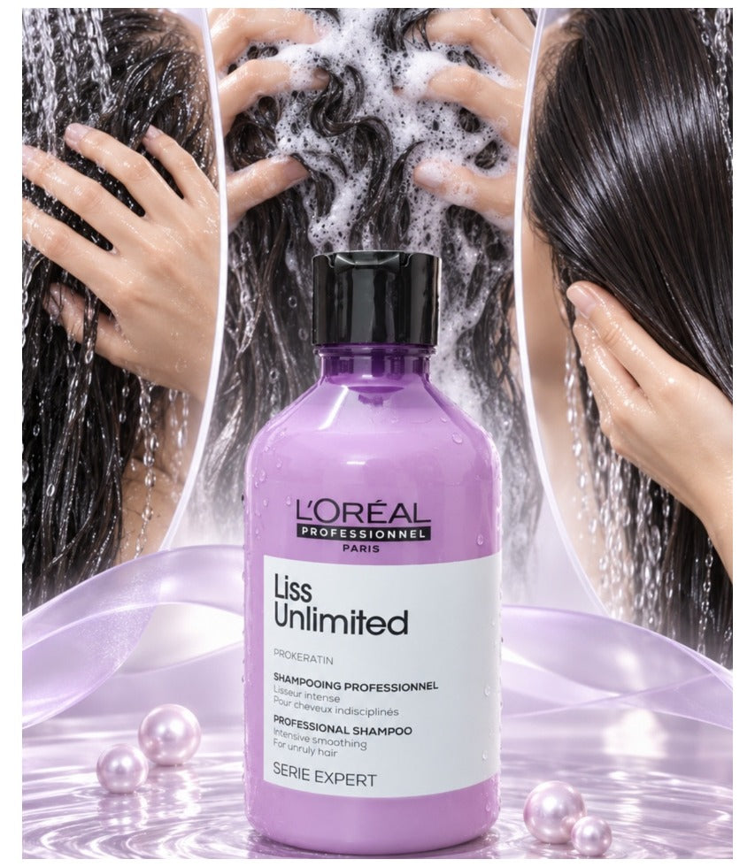 L'Oréal Professionnel Serie Expert Liss Unlimited Shampoo - 300 ml product image - Venus Store