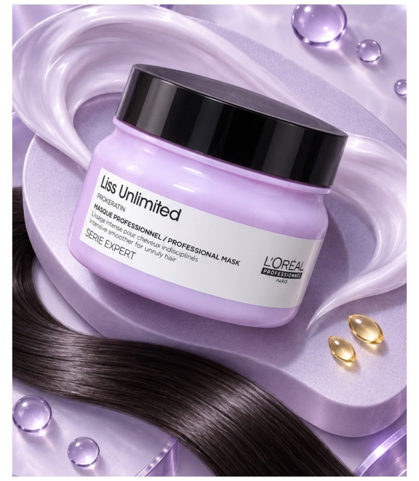L'Oréal Professionnel Serie Expert Liss Unlimited Hair Mask - 250 g product image - Venus Store