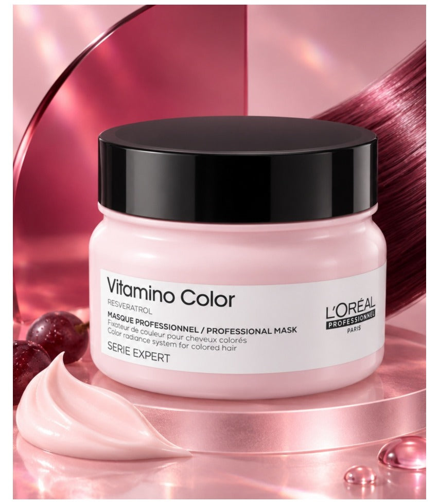 L'Oréal Professionnel Serie Expert Vitamino Color Hair Mask - 250 g product image - Venus Store
