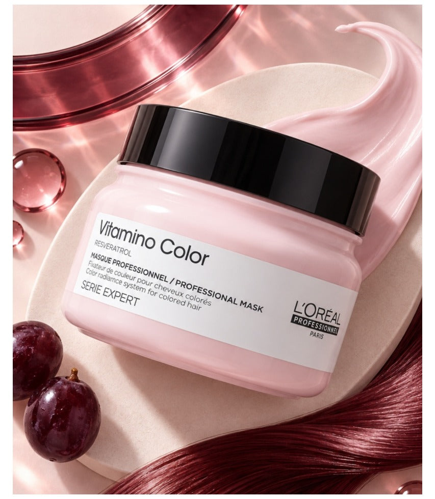 L'Oréal Professionnel Serie Expert Vitamino Color Hair Mask - 250 g product image - Venus Store