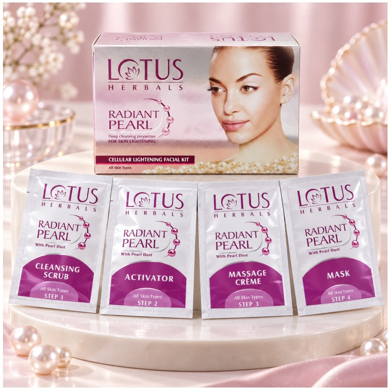 Lotus Herbals Radiant Pearl Cellular Lightening Facial Kit product image 2