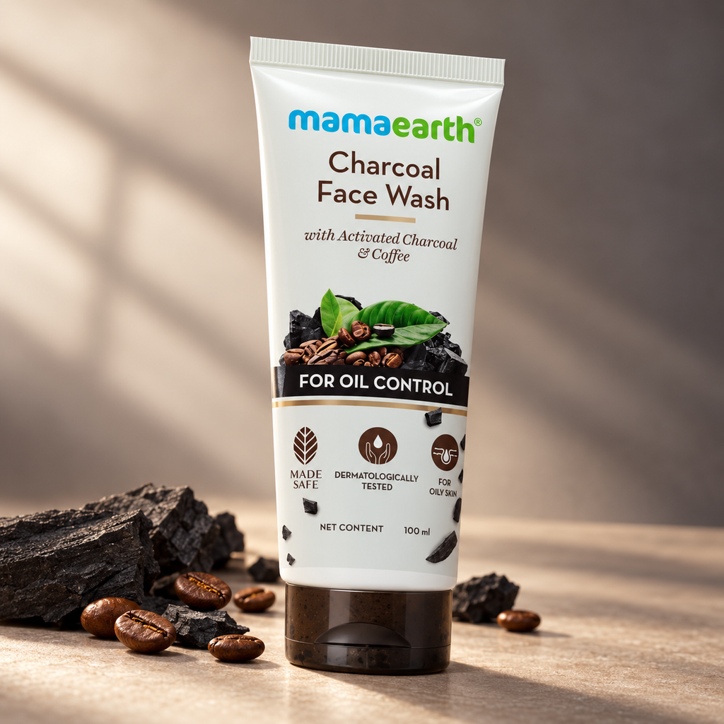 Mamaearth Charcoal Face Wash with Activated Charcoal & Coffee additional view