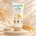 Mamaearth Rice Dewy Bright Face Wash with Rice Water & Niacinamide front pack