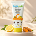 Mamaearth Vitamin C Daily Glow Face Wash with Vitamin C & Turmeric front pack
