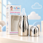 Camera Natural Stainless Steel Feeding Bottle - Regular Neck additional view