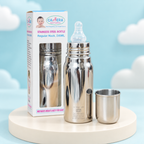 Camera Natural Stainless Steel Feeding Bottle - Regular Neck additional view