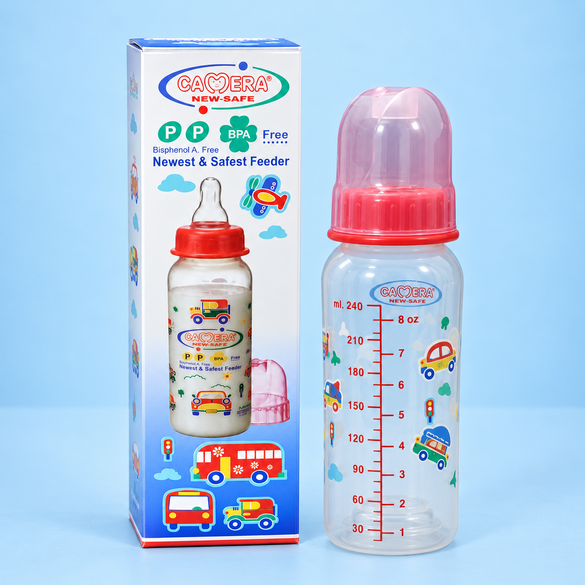 Camera New-Safe Feeding Bottle - Vehicle Print additional view