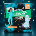 Whisper Bindazzz Nights Thick XXXL 400 mm Sanitary Pads front pack