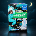 Whisper Bindazzz Nights Ultra Cottony Soft XXL+ 360 mm - 16 Pads front pack