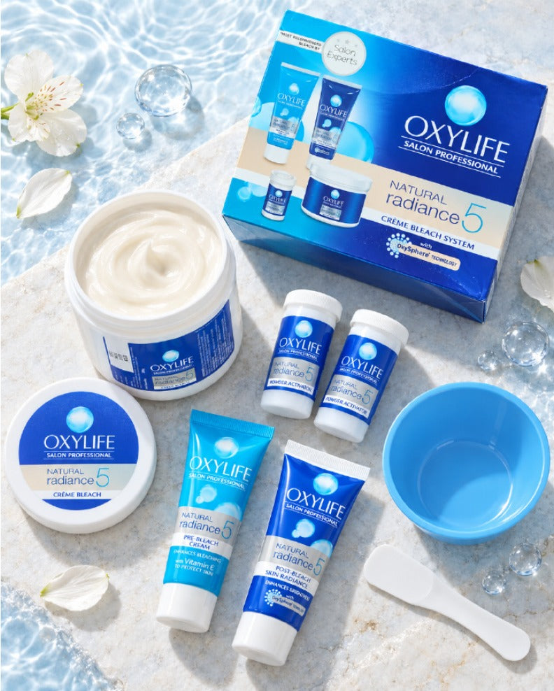 Oxylife Salon Professional Natural Radiance 5 Creme Bleach System - product image