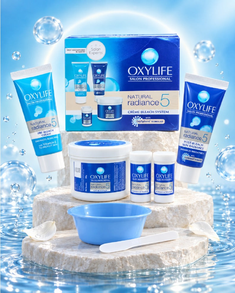 Oxylife Salon Professional Natural Radiance 5 Creme Bleach System - product image