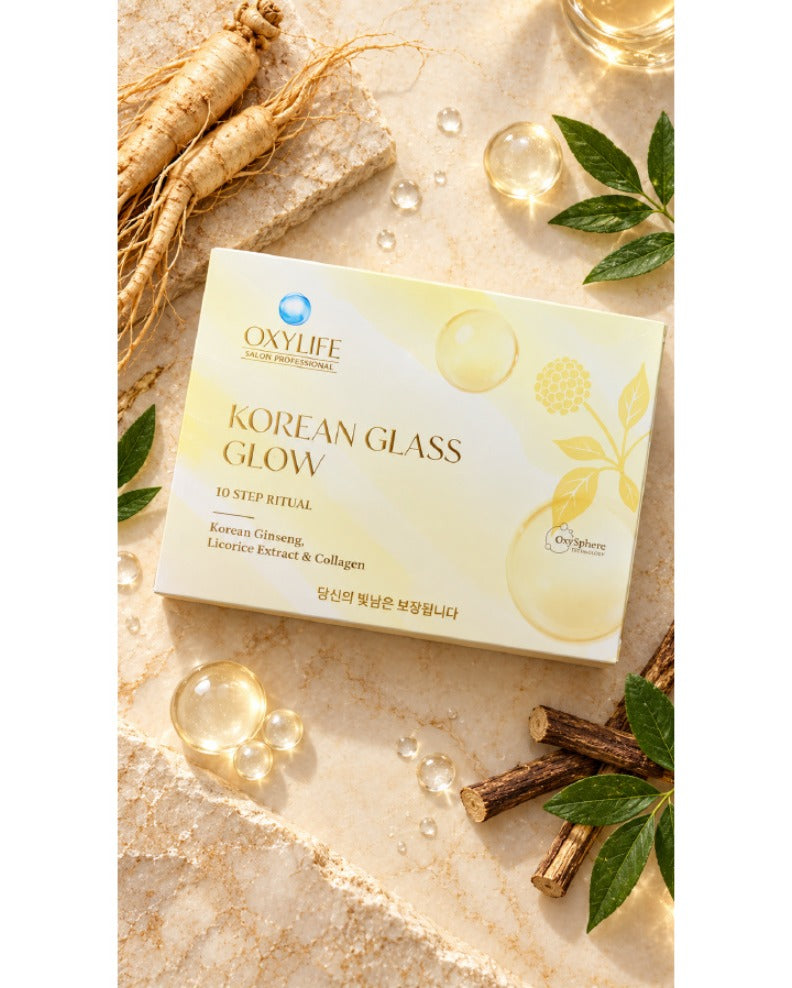 Oxylife Salon Professional Korean Glass Glow 10 Step Ritual - product image