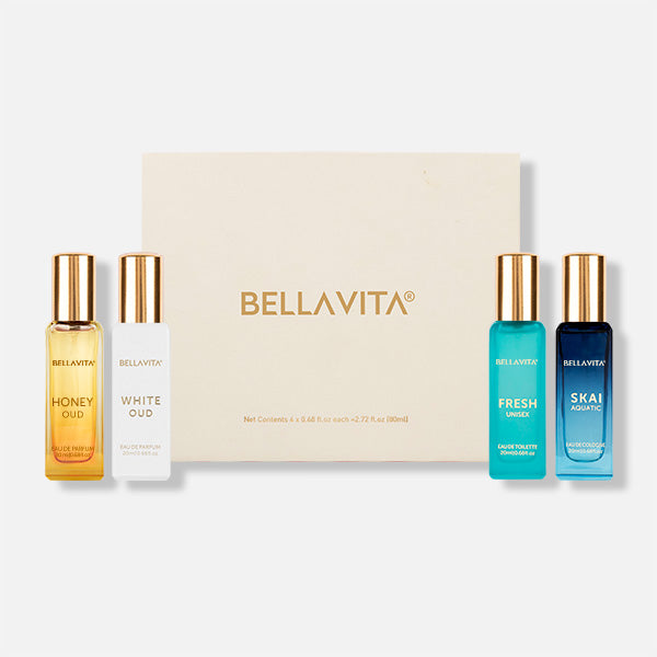 BellaVita Luxury Unisex Perfume Gift Set 4 x 20 ml product image 1